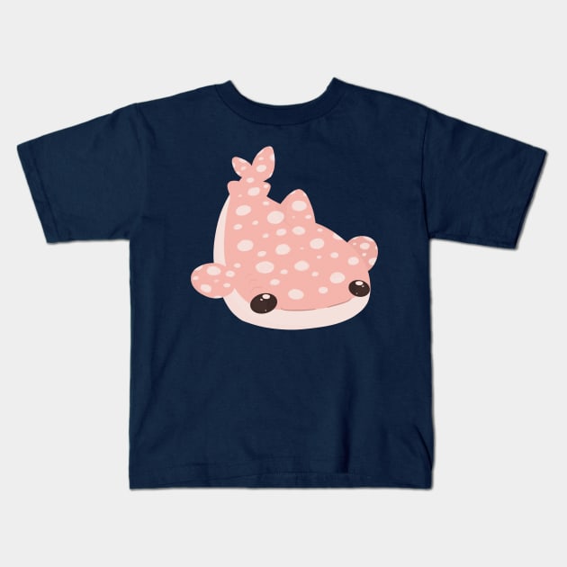 Whale Shark Kids T-Shirt by NovaSammy
